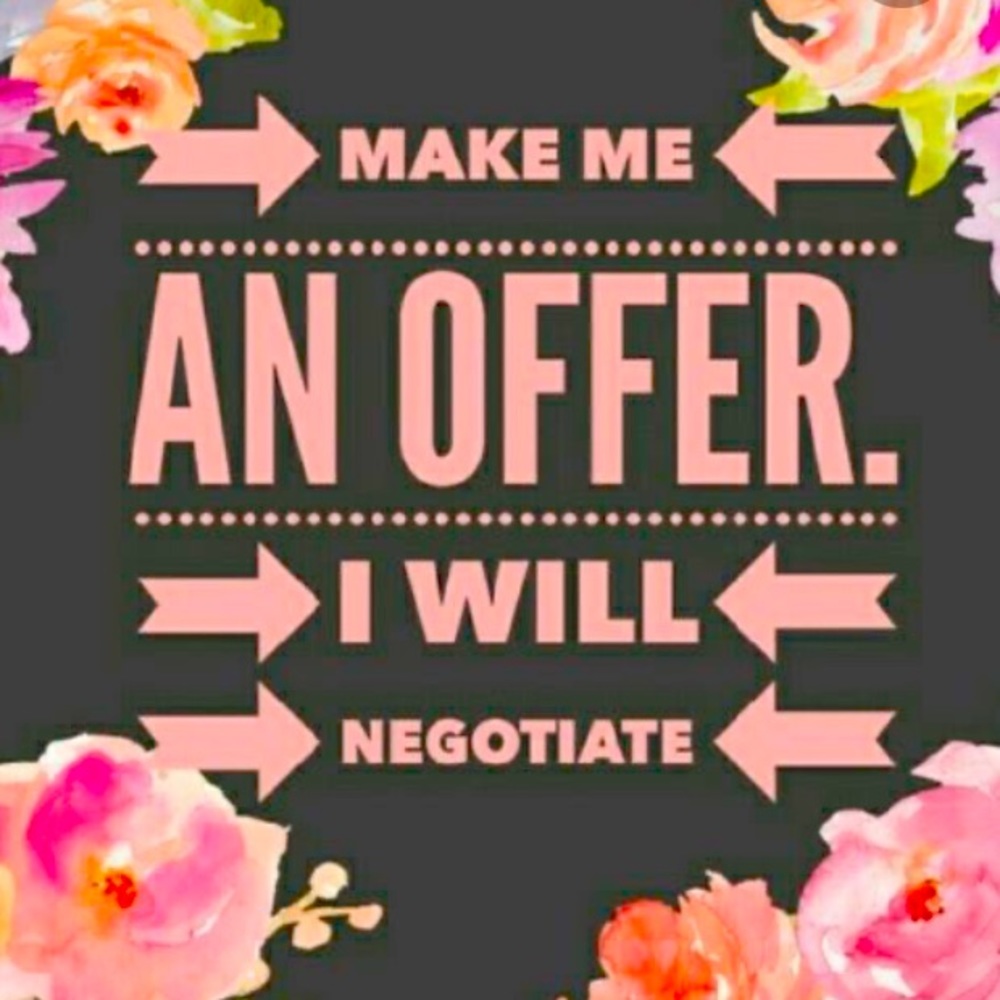 I am happy to negotiate - or just bundle!